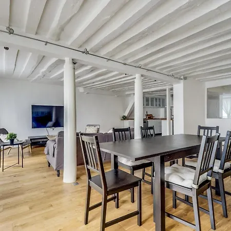 Le Lotus - Spacious & - Opera Apartament Paryż